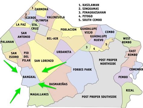 bangkal davao city|District and Barangays .